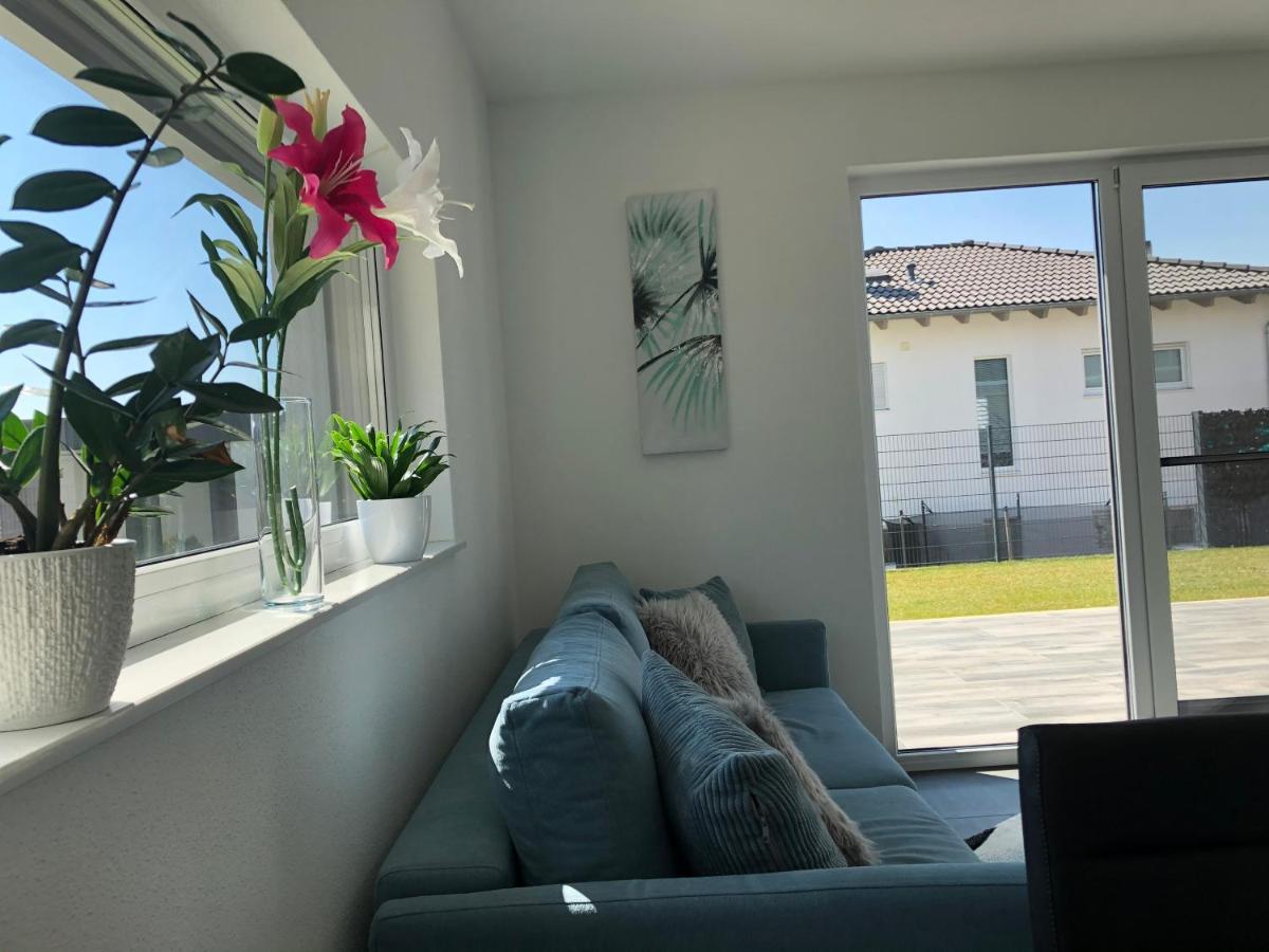 Moderne Ferienwohnung Mit Terrasse Und Garten Verwaltungsgemeinschaft Haldenwang Εξωτερικό φωτογραφία