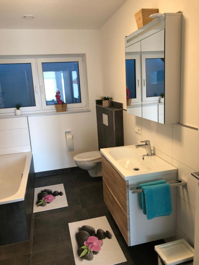 Moderne Ferienwohnung Mit Terrasse Und Garten Verwaltungsgemeinschaft Haldenwang Εξωτερικό φωτογραφία
